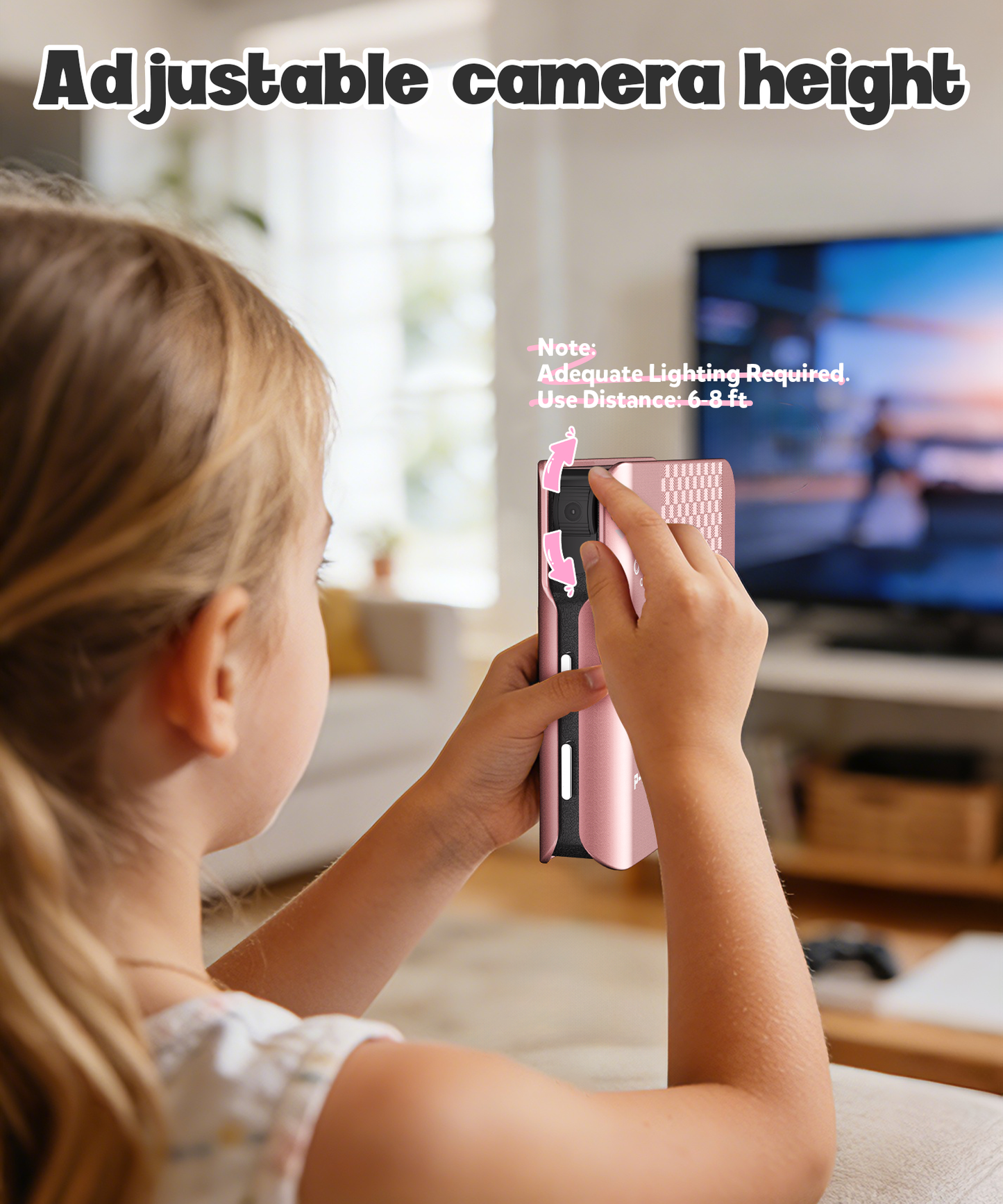 AR Motion Game Console for Kids, Plug & Play Video Game System for TV, Indoor Physical Activity & Family Fun, Great for Gaming Nights, Parties and Playdates
